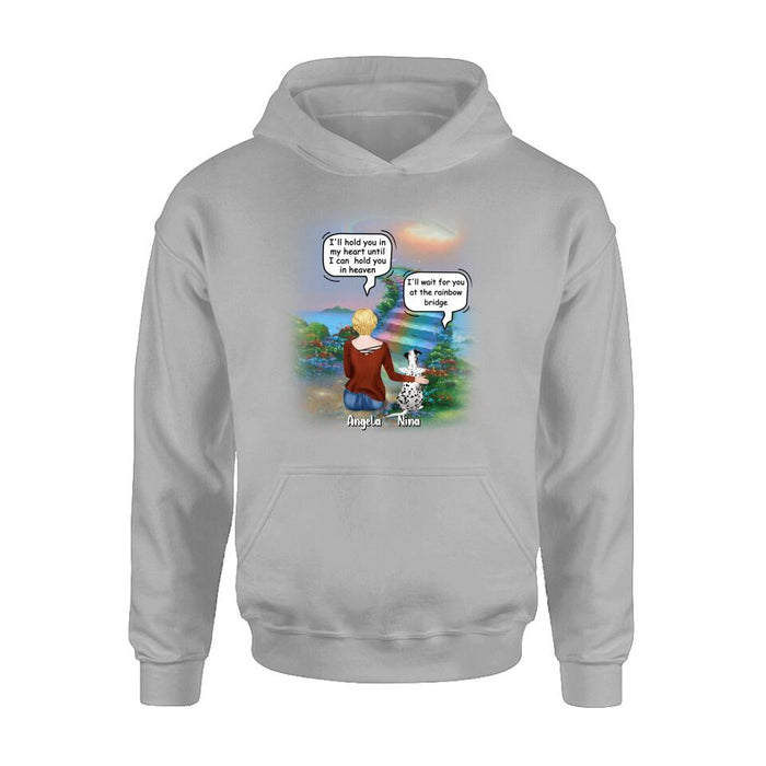 Personalized Memorial Dog Shirt - Up to 4 Dogs - Memorial Gift For Dog Lovers