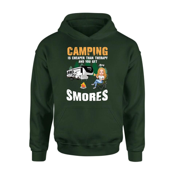 Personalized Camping Shirt - Up to 4 People - Best Gift For Camping Lovers