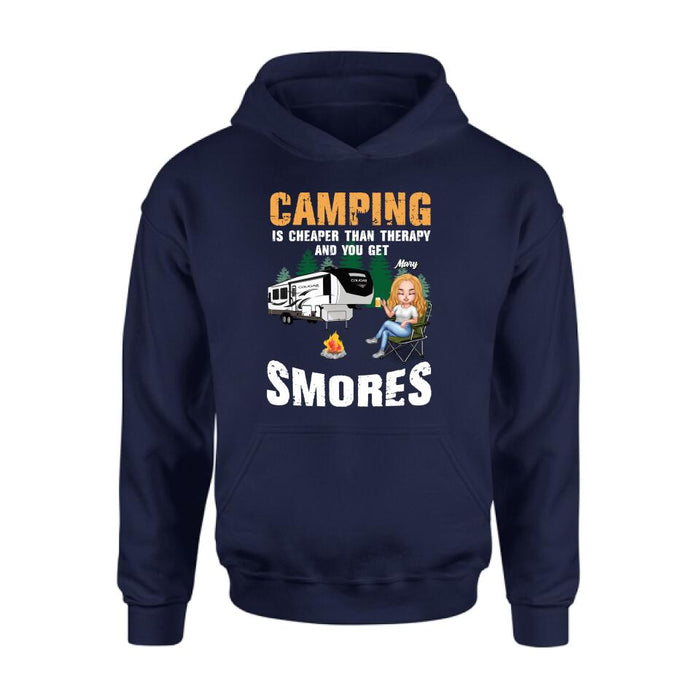 Personalized Camping Shirt - Up to 4 People - Best Gift For Camping Lovers