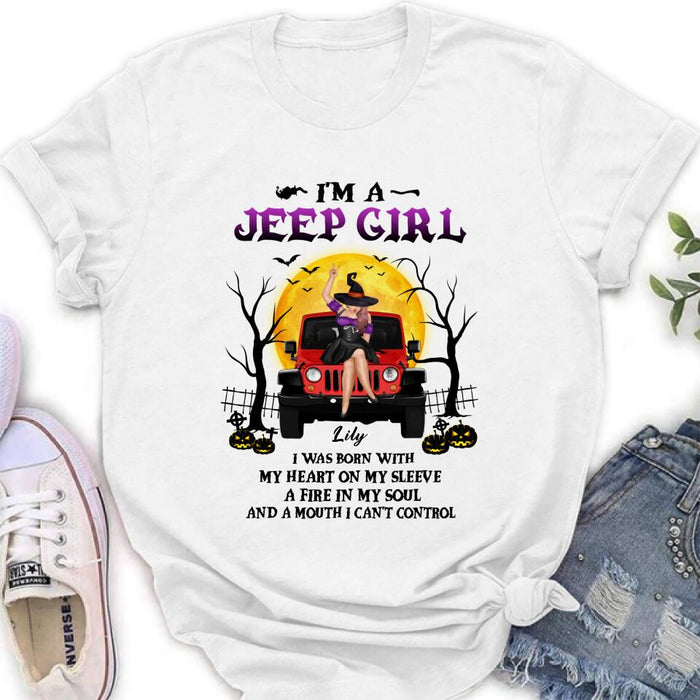 Personalized Off-road Girl Shirt - Halloween Gift Idea For Off-road Lovers