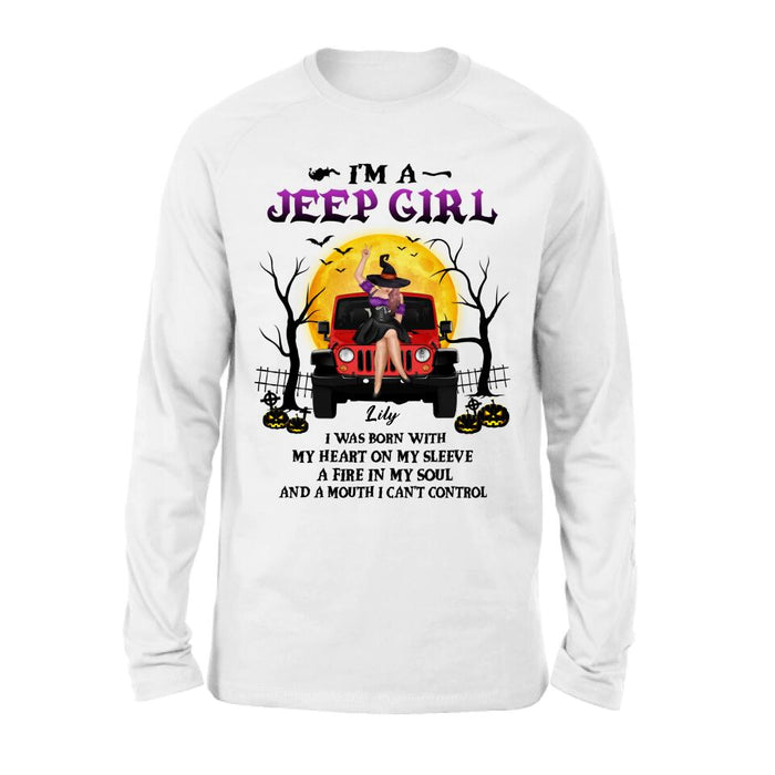 Personalized Off-road Girl Shirt - Halloween Gift Idea For Off-road Lovers