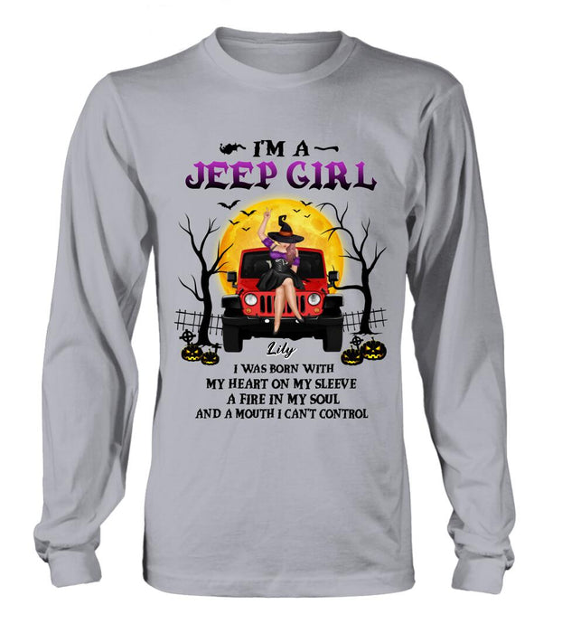 Personalized Off-road Girl Shirt - Halloween Gift Idea For Off-road Lovers