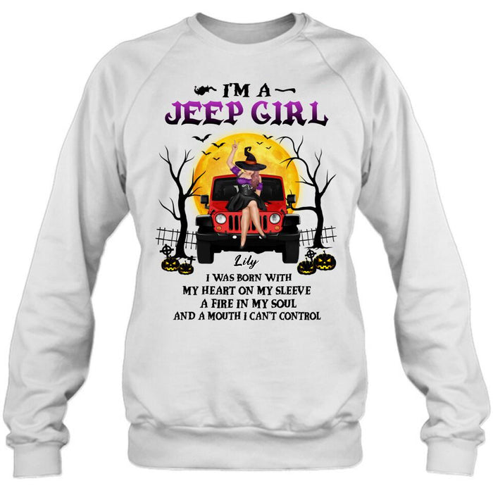 Personalized Off-road Girl Shirt - Halloween Gift Idea For Off-road Lovers