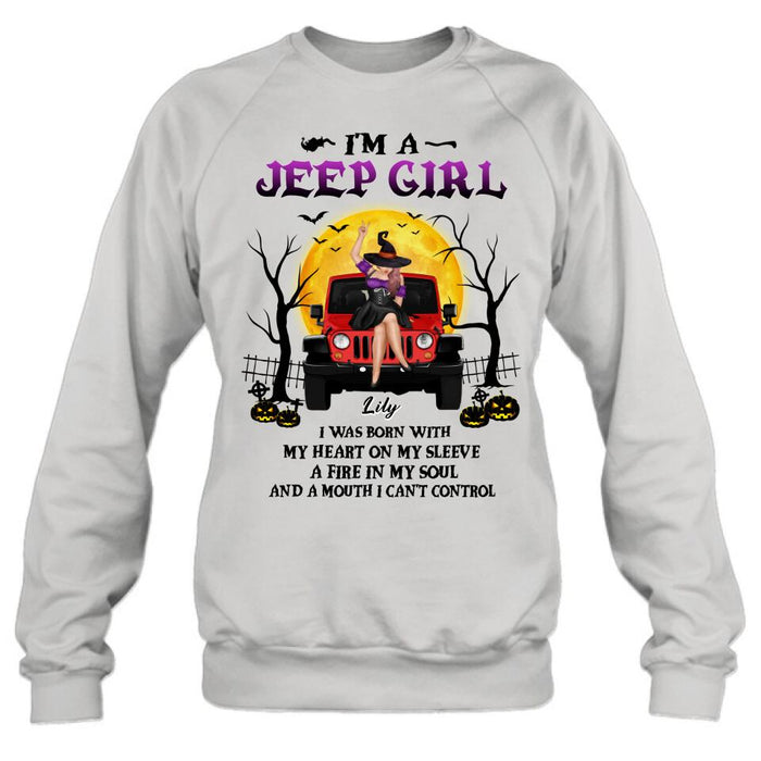 Personalized Off-road Girl Shirt - Halloween Gift Idea For Off-road Lovers