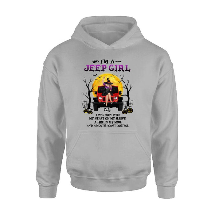 Personalized Off-road Girl Shirt - Halloween Gift Idea For Off-road Lovers