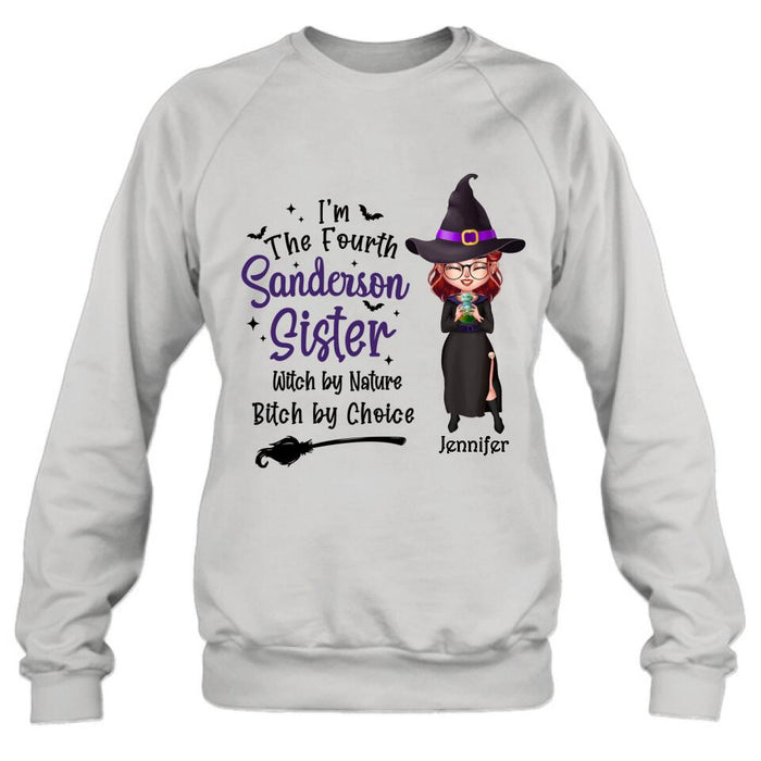 Custom Personalized Witch Shirt/ Hoodie - Gift Idea For Halloween - I'm The Fourth Sanderson Sister