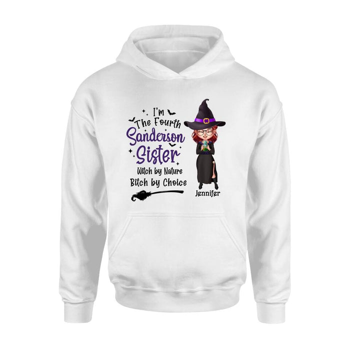 Custom Personalized Witch Shirt/ Hoodie - Gift Idea For Halloween - I'm The Fourth Sanderson Sister