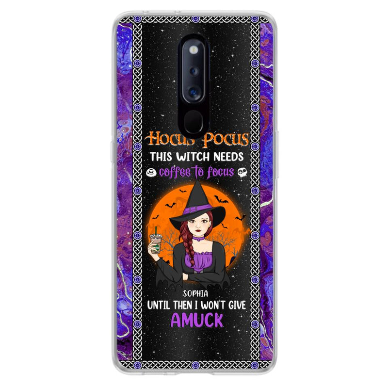 Custom Personalized Witch Phone Case - Halloween Gift Idea For Friends - Hocus Pocus - Case For Xiaomi, Oppo & Huawei