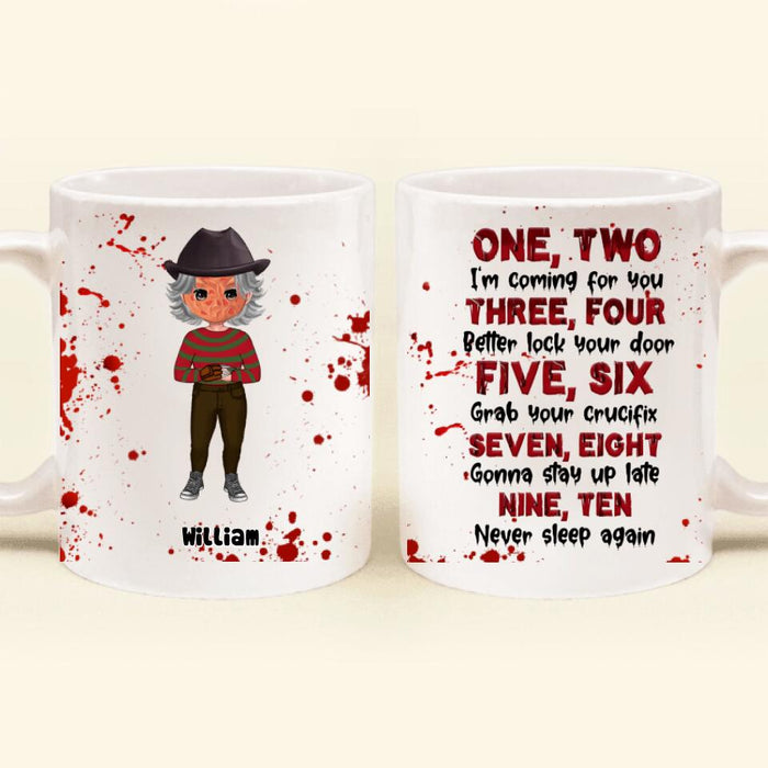 Personalized Horror Mug - Gift Idea For Halloween/Birthday - I'm Coming For You