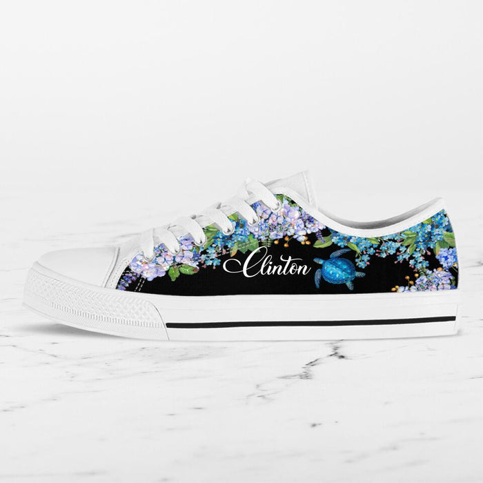 Personalized Turtle Sneakers - Best Gift For Turtle Lovers - SEWD5O