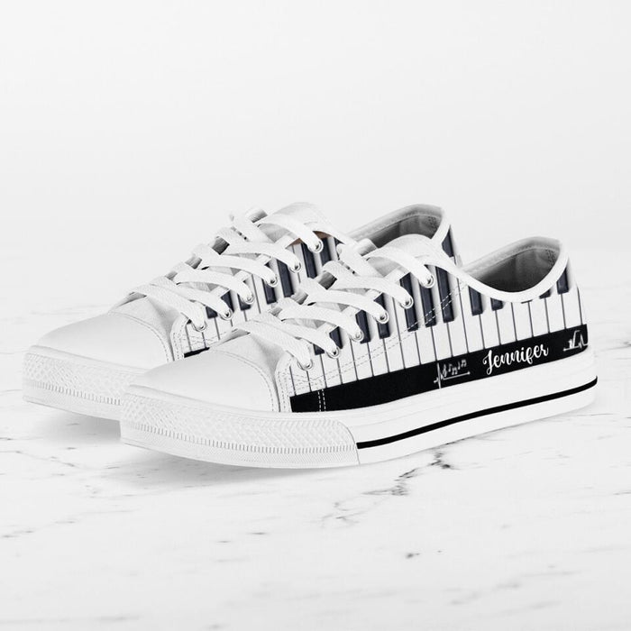 Custom Personalized Piano Sneakers - QDDRT6