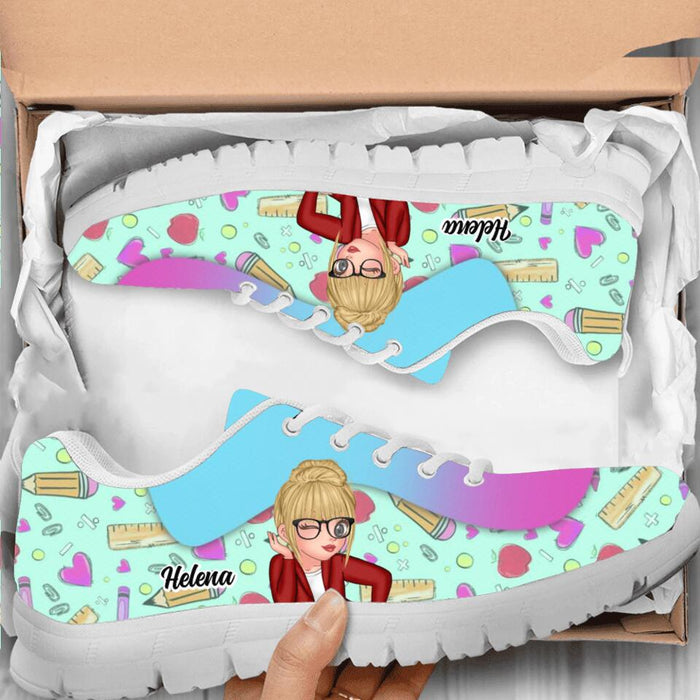 Personalized Teacher Sneakers - Gift Idea For Teachers/Friends
