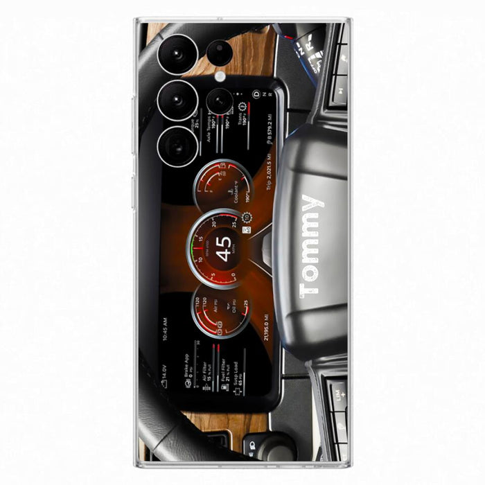 Personalized Truck Dashboard Phone Case - Case For Iphone, Samsung and Xiaomi - 6D8KY1