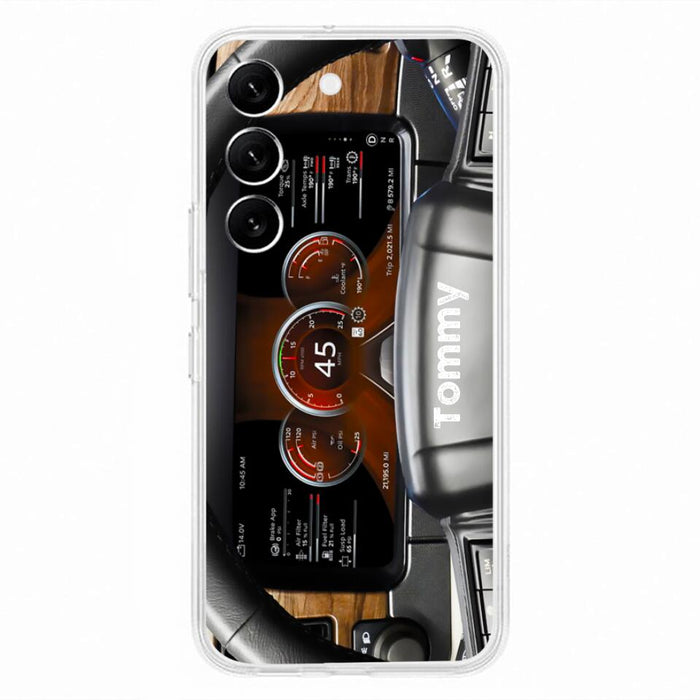 Personalized Truck Dashboard Phone Case - Case For Iphone, Samsung and Xiaomi - 6D8KY1