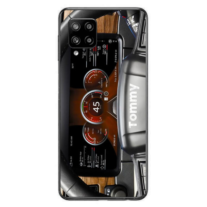 Personalized Truck Dashboard Phone Case - Case For Iphone, Samsung and Xiaomi - 6D8KY1