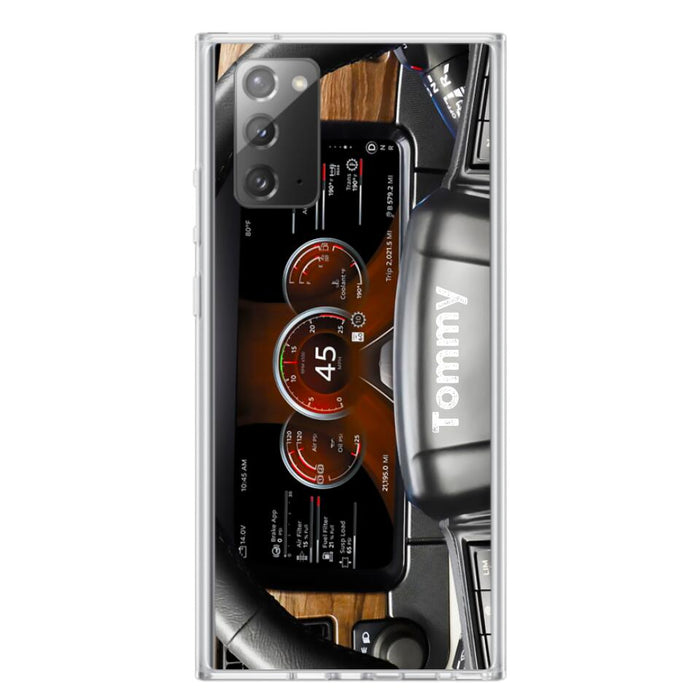 Personalized Truck Dashboard Phone Case - Case For Iphone, Samsung and Xiaomi - 6D8KY1
