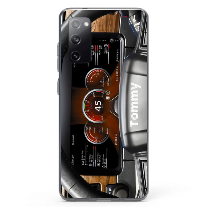 Personalized Truck Dashboard Phone Case - Case For Iphone, Samsung and Xiaomi - 6D8KY1