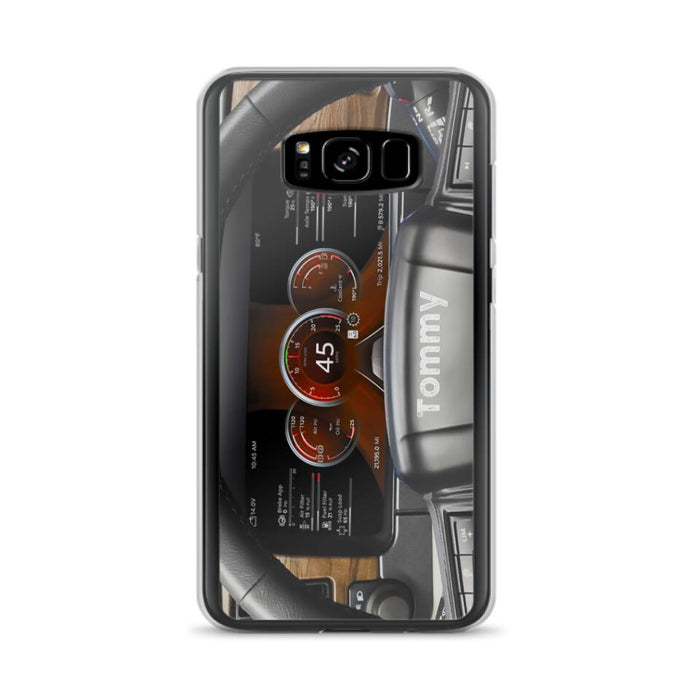 Personalized Truck Dashboard Phone Case - Case For Iphone, Samsung and Xiaomi - 6D8KY1