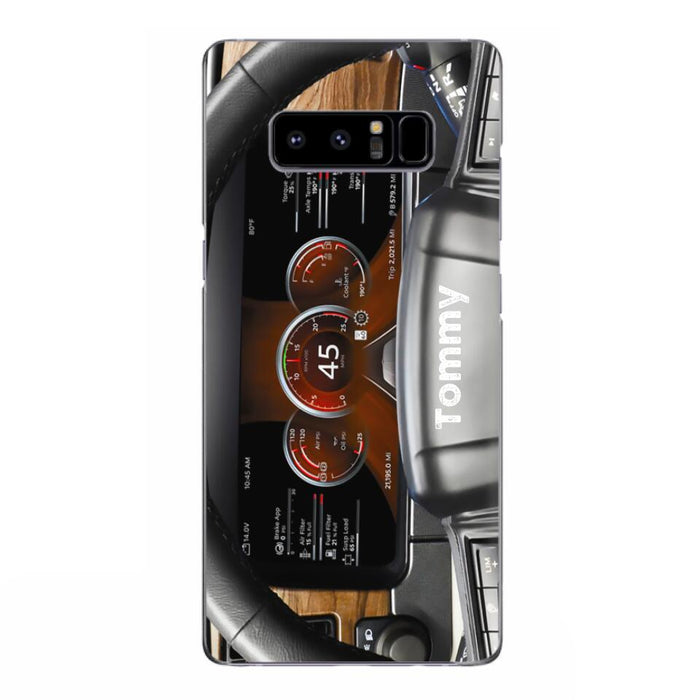 Personalized Truck Dashboard Phone Case - Case For Iphone, Samsung and Xiaomi - 6D8KY1