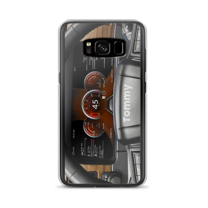 Personalized Truck Dashboard Phone Case - Case For Iphone, Samsung and Xiaomi - 6D8KY1