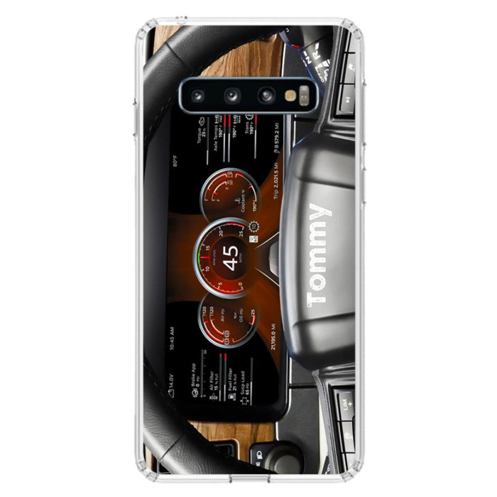 Personalized Truck Dashboard Phone Case - Case For Iphone, Samsung and Xiaomi - 6D8KY1