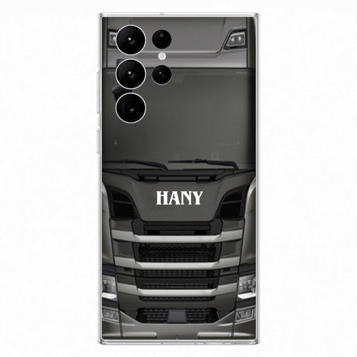 Personalized Heavy Truck Phone Case - Gift Idea For Truckers - Case For iPhone, Samsung and Xiaomi - PGS2ML
