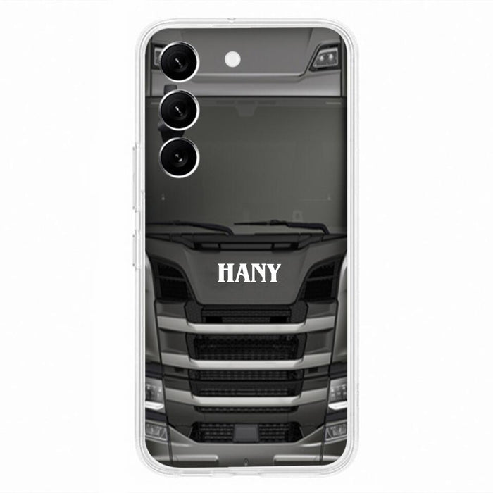 Personalized Heavy Truck Phone Case - Gift Idea For Truckers - Case For iPhone, Samsung and Xiaomi - PGS2ML