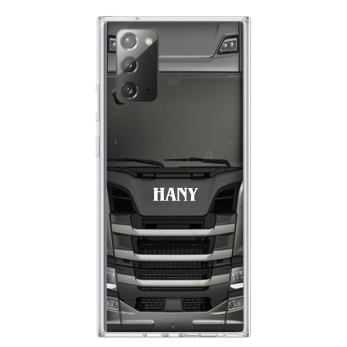 Personalized Heavy Truck Phone Case - Gift Idea For Truckers - Case For iPhone, Samsung and Xiaomi - PGS2ML