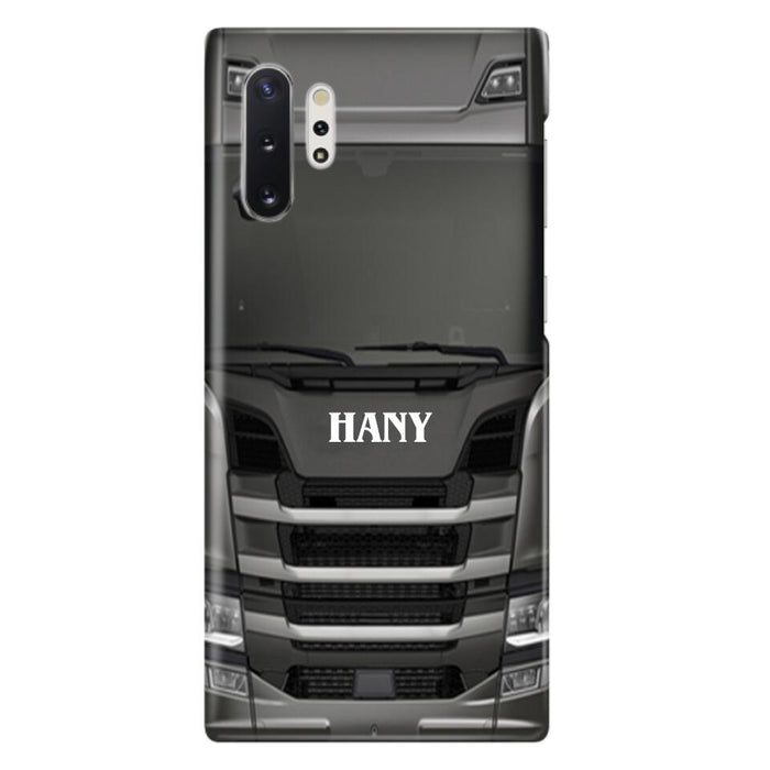 Personalized Heavy Truck Phone Case - Gift Idea For Truckers - Case For iPhone, Samsung and Xiaomi - PGS2ML