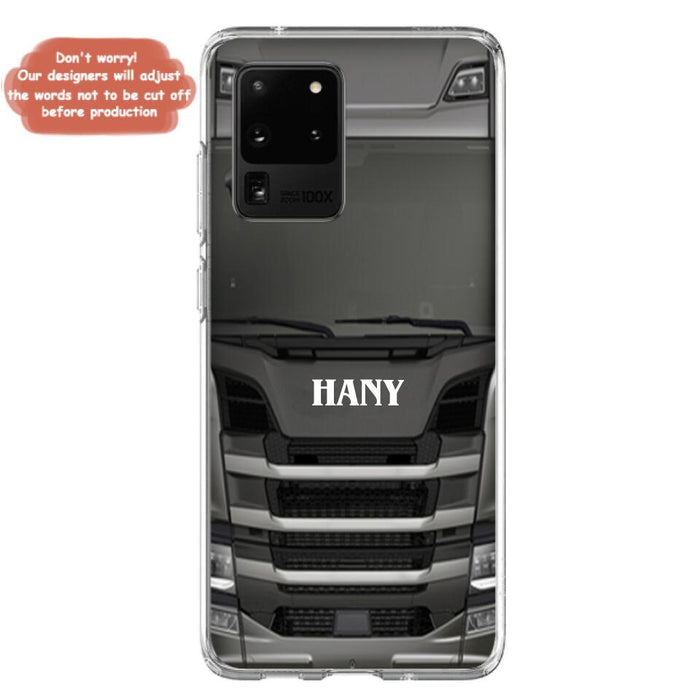 Personalized Heavy Truck Phone Case - Gift Idea For Truckers - Case For iPhone, Samsung and Xiaomi - PGS2ML
