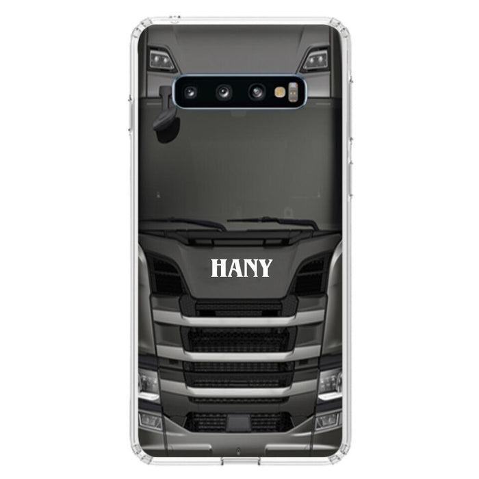 Personalized Heavy Truck Phone Case - Gift Idea For Truckers - Case For iPhone, Samsung and Xiaomi - PGS2ML