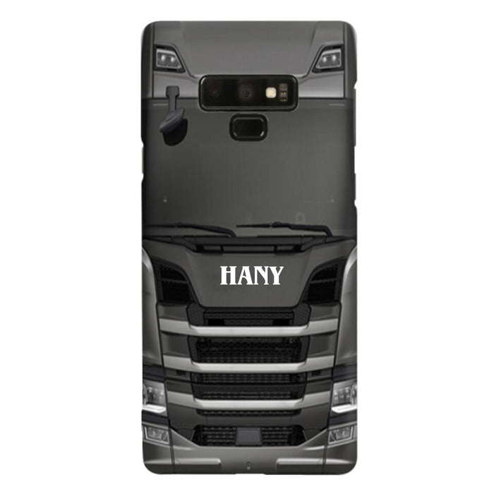 Personalized Heavy Truck Phone Case - Gift Idea For Truckers - Case For iPhone, Samsung and Xiaomi - PGS2ML