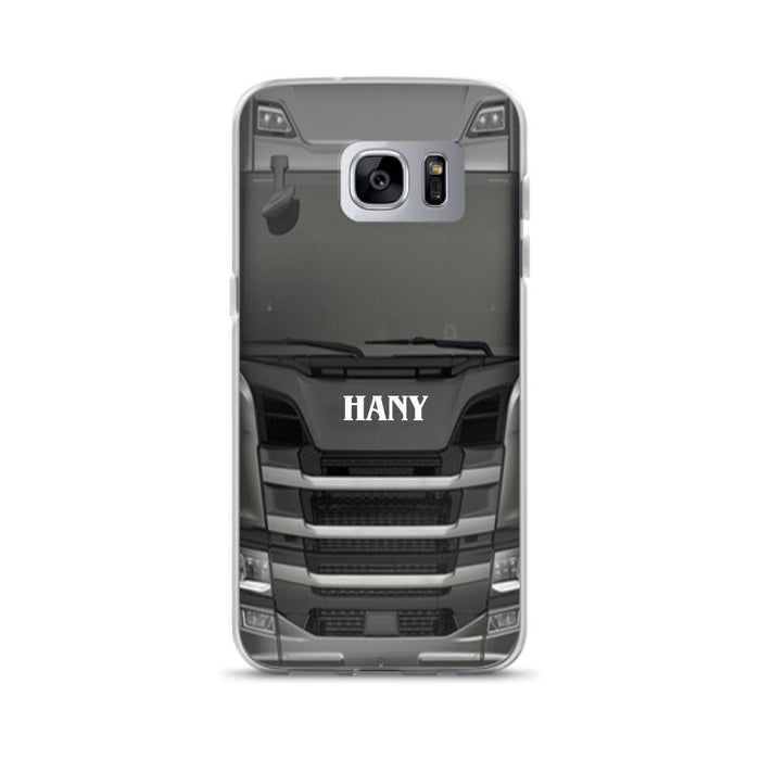 Personalized Heavy Truck Phone Case - Gift Idea For Truckers - Case For iPhone, Samsung and Xiaomi - PGS2ML