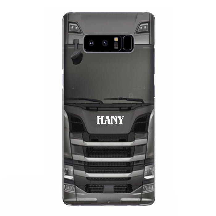 Personalized Heavy Truck Phone Case - Gift Idea For Truckers - Case For iPhone, Samsung and Xiaomi - PGS2ML