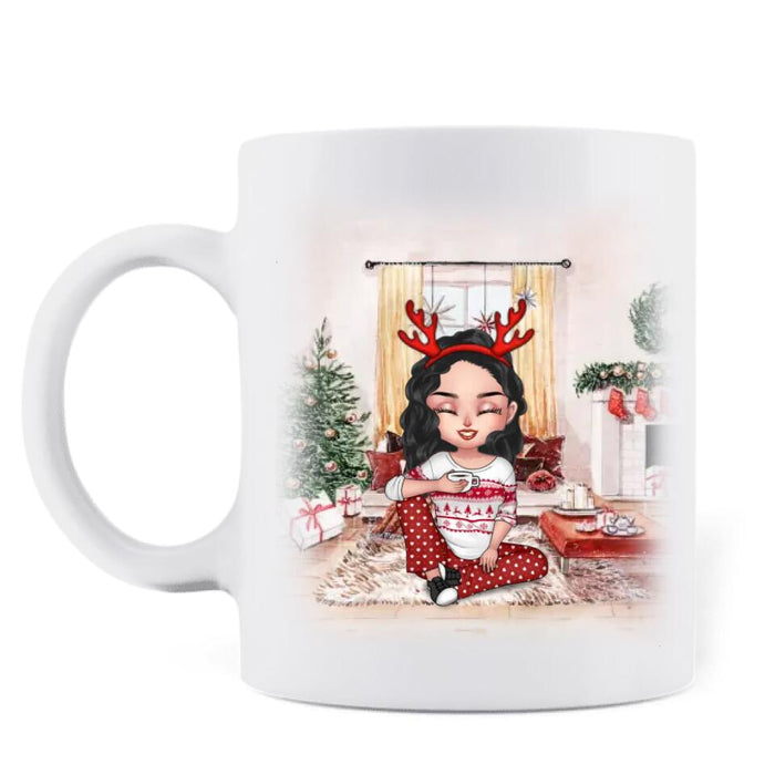 Personalized Christmas Coffee Mug - Gift Idea For Christmas/Friends - Emily's Hallmark Christmas Movie Watching Mug