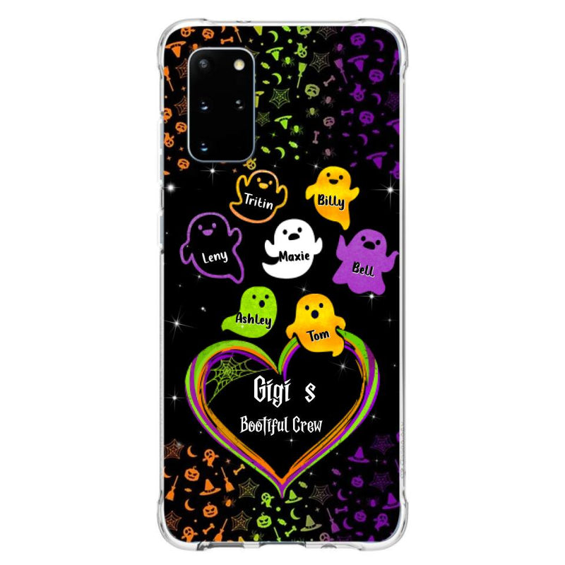 Custom Personalized Gigi's Bootiful Crew iPhone/Samsung Phone case - Halloween Gift for Grandma and grandkids - Up to 7 Grandkids
