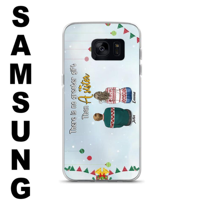 Personalized Christmas Brothers & Sisters Phone Case - Christmas Gift Idea For Siblings - Up to 12 People - Life Is Better With Brothers & Sisters - Case For iPhone And Samsung
