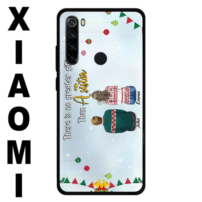 Personalized Christmas Brothers & Sisters Phone Case - Christmas Gift Idea For Siblings - Up to 12 People - Life Is Better With Brothers & Sisters - Case For Xiaomi, Oppo And Huawei