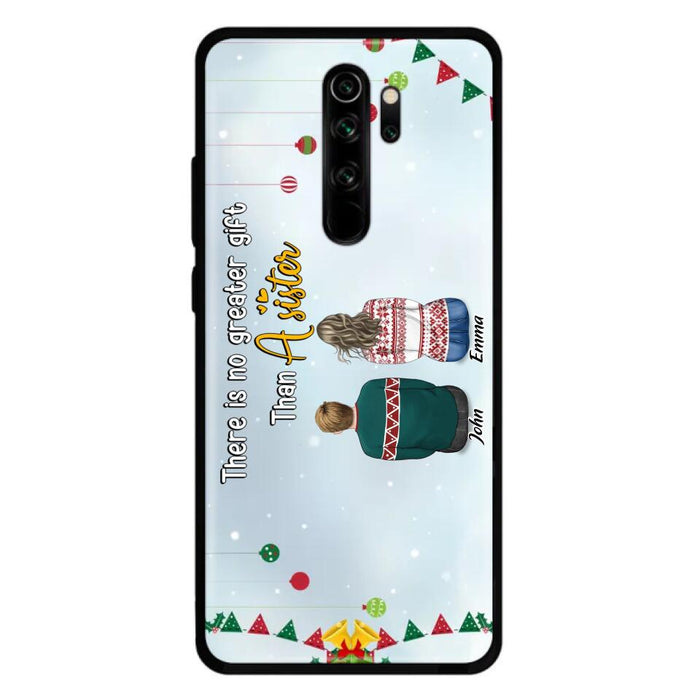 Personalized Christmas Brothers & Sisters Phone Case - Christmas Gift Idea For Siblings - Up to 12 People - Life Is Better With Brothers & Sisters - Case For Xiaomi, Oppo And Huawei