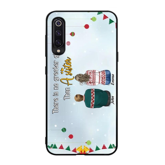 Personalized Christmas Brothers & Sisters Phone Case - Christmas Gift Idea For Siblings - Up to 12 People - Life Is Better With Brothers & Sisters - Case For Xiaomi, Oppo And Huawei