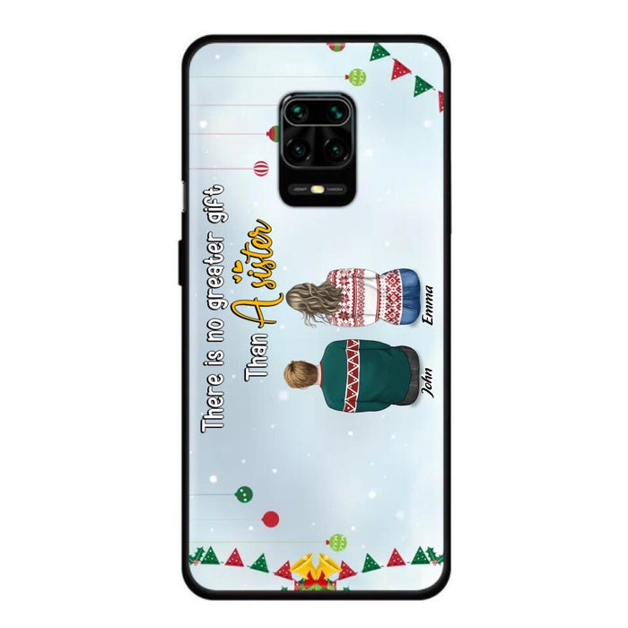 Personalized Christmas Brothers & Sisters Phone Case - Christmas Gift Idea For Siblings - Up to 12 People - Life Is Better With Brothers & Sisters - Case For Xiaomi, Oppo And Huawei