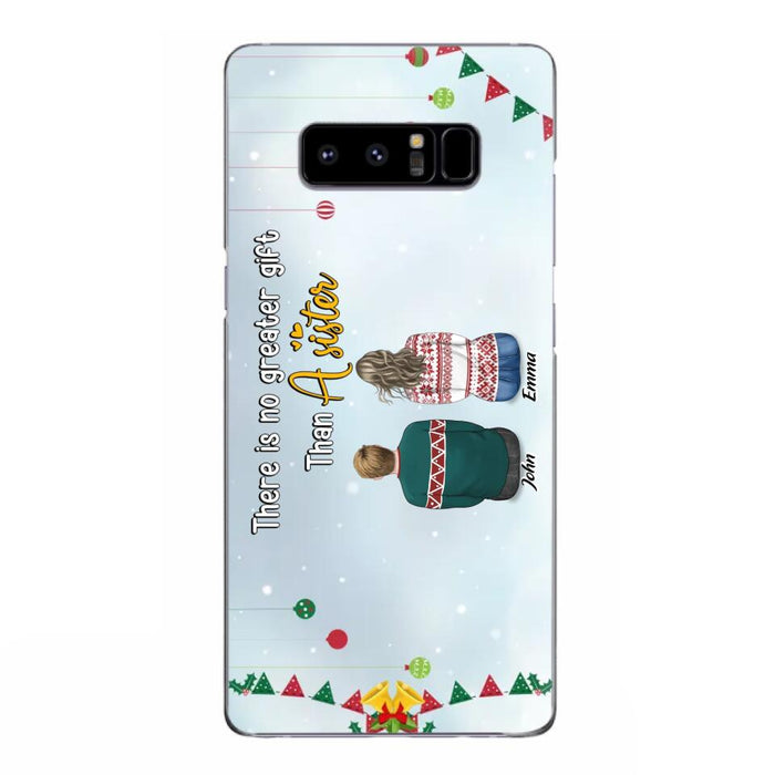 Personalized Christmas Brothers & Sisters Phone Case - Christmas Gift Idea For Siblings - Up to 12 People - Life Is Better With Brothers & Sisters - Case For iPhone And Samsung