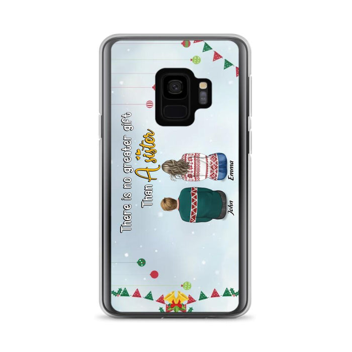 Personalized Christmas Brothers & Sisters Phone Case - Christmas Gift Idea For Siblings - Up to 12 People - Life Is Better With Brothers & Sisters - Case For iPhone And Samsung