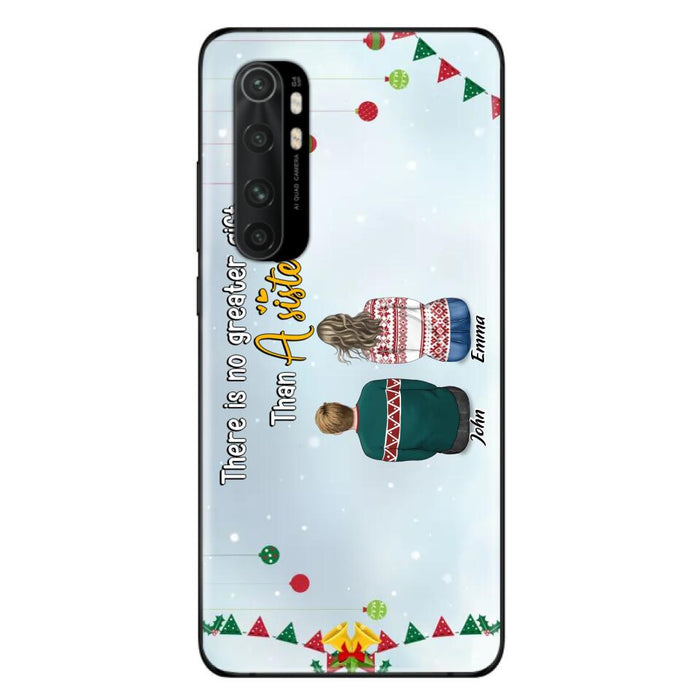 Personalized Christmas Brothers & Sisters Phone Case - Christmas Gift Idea For Siblings - Up to 12 People - Life Is Better With Brothers & Sisters - Case For Xiaomi, Oppo And Huawei