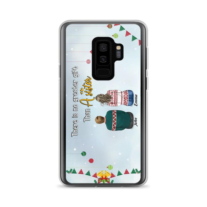 Personalized Christmas Brothers & Sisters Phone Case - Christmas Gift Idea For Siblings - Up to 12 People - Life Is Better With Brothers & Sisters - Case For iPhone And Samsung