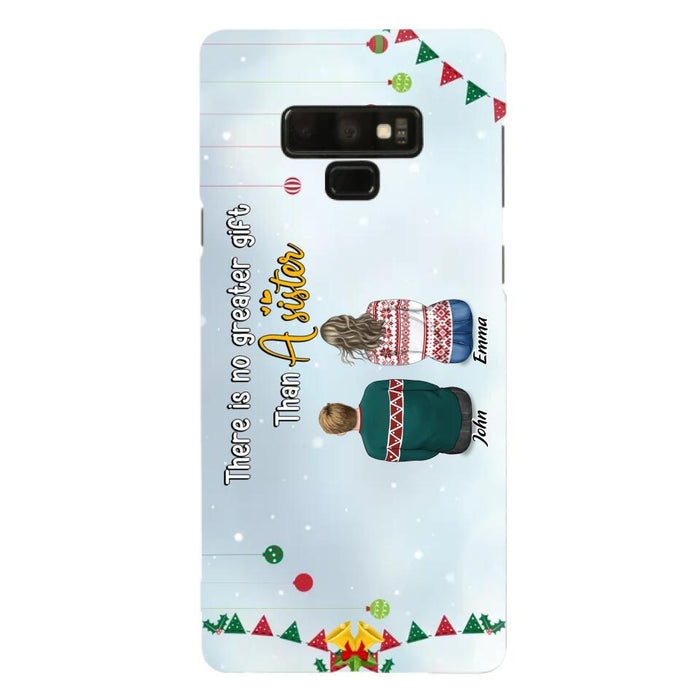 Personalized Christmas Brothers & Sisters Phone Case - Christmas Gift Idea For Siblings - Up to 12 People - Life Is Better With Brothers & Sisters - Case For iPhone And Samsung
