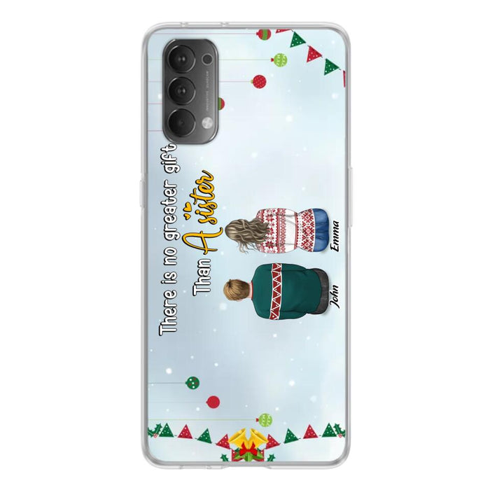 Personalized Christmas Brothers & Sisters Phone Case - Christmas Gift Idea For Siblings - Up to 12 People - Life Is Better With Brothers & Sisters - Case For Xiaomi, Oppo And Huawei