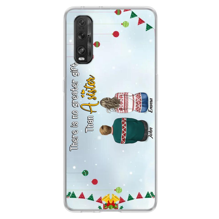 Personalized Christmas Brothers & Sisters Phone Case - Christmas Gift Idea For Siblings - Up to 12 People - Life Is Better With Brothers & Sisters - Case For Xiaomi, Oppo And Huawei