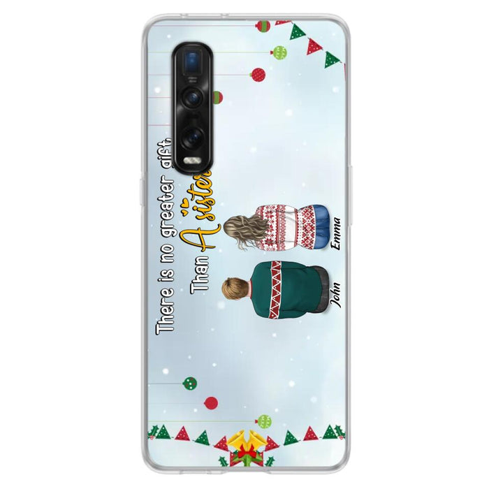 Personalized Christmas Brothers & Sisters Phone Case - Christmas Gift Idea For Siblings - Up to 12 People - Life Is Better With Brothers & Sisters - Case For Xiaomi, Oppo And Huawei