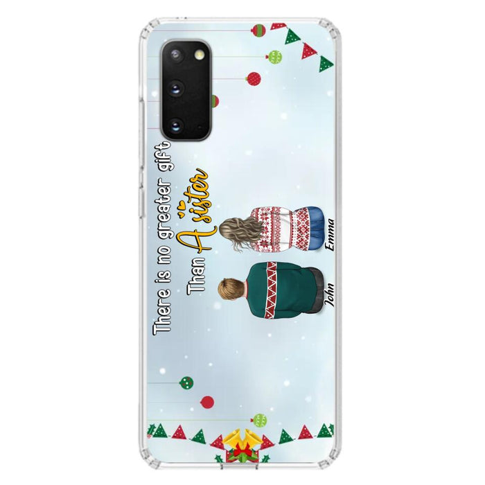 Personalized Christmas Brothers & Sisters Phone Case - Christmas Gift Idea For Siblings - Up to 12 People - Life Is Better With Brothers & Sisters - Case For iPhone And Samsung